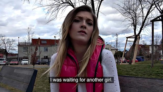 Brit gets fucked hard under the bridge