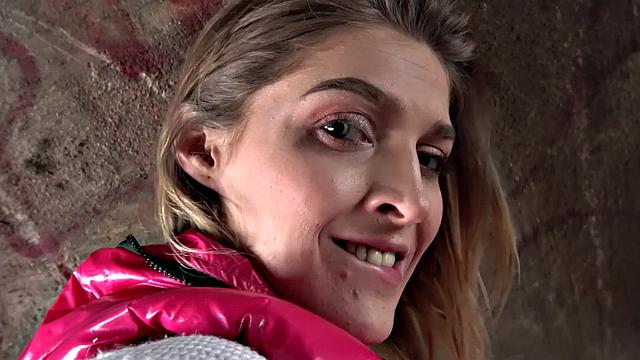 Brit gets fucked hard under the bridge