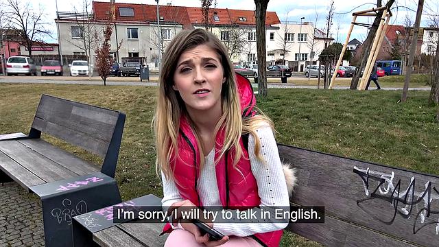 Brit gets fucked hard under the bridge