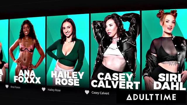 ADULT TIME - Horny MILFs GANGBANG Tech Nerd! Syren De Mer, Alexis Malone, Linda Lan & MORE!