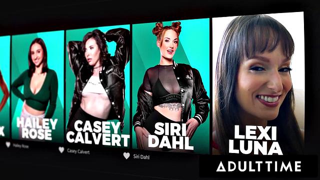 ADULT TIME - Horny MILFs GANGBANG Tech Nerd! Syren De Mer, Alexis Malone, Linda Lan & MORE!