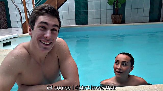HUNT4K. Slut does her best to sta yat spa with her bf
