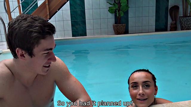 HUNT4K. Slut does her best to sta yat spa with her bf