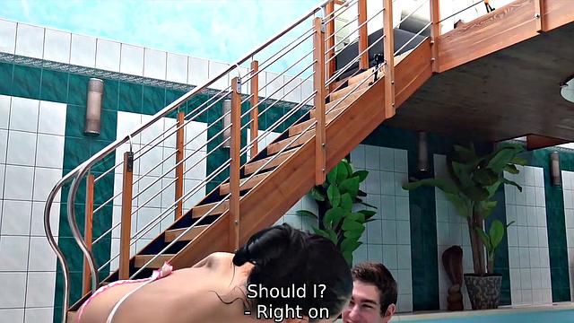 HUNT4K. Slut does her best to sta yat spa with her bf