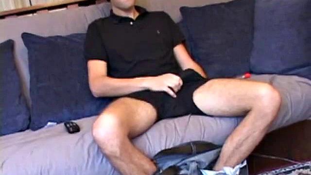 Straight Vincenzo Jerking Off