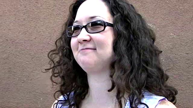 Busty BBW Showing Her Goods