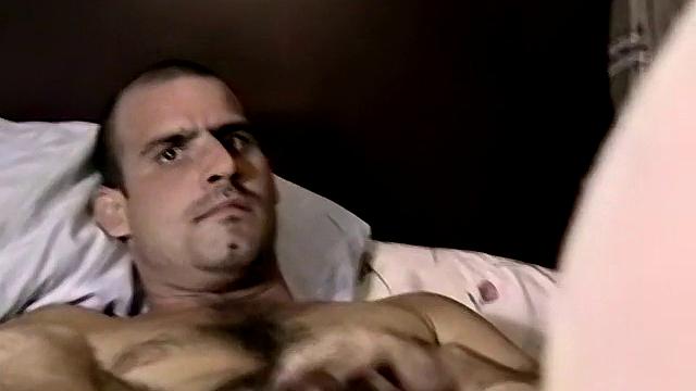 Tom Enjoys Ball Play While Jerking