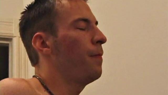 Rock Lee and Kent Stryker are quick to start beating off, and Rock seems eager to suck Kent's cock. After they've taken a moment to strip naked, Rock goes right back to work. Before long, Kent drops to his knees and returns the favor.