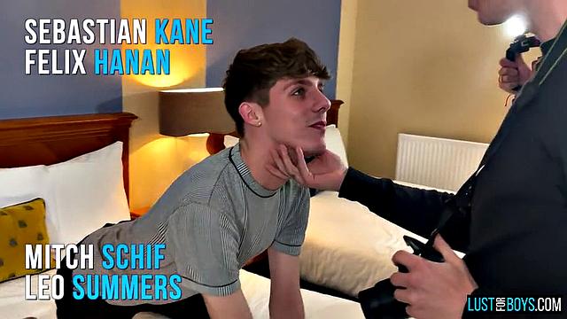 Craving a Gang Bang - Part 1 - With Leo Summers, Mitch Schif, Felix Hanan, Sebastian Kane