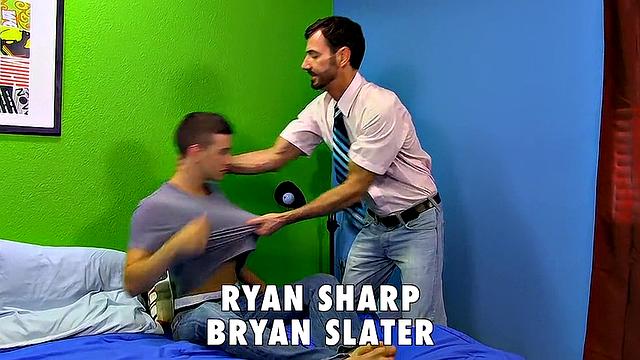 Bryan Slater & Ryan Sharp Take Turns Riding Each Other's Twinky Ass