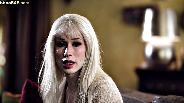 Inked cheating babe doggystyled in her tight pussy