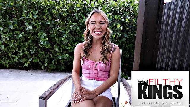 It'sAnal - Hot Blonde Loves SQUIRTING While Getting Fucked In Ass