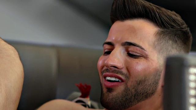 Gay perv BBC gets cocksucked by IR BF before bareback fuck