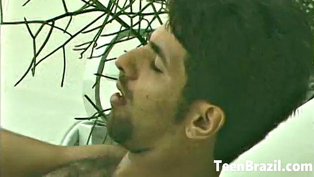 Brazilian Teen has sex with Big Dick on Balcony