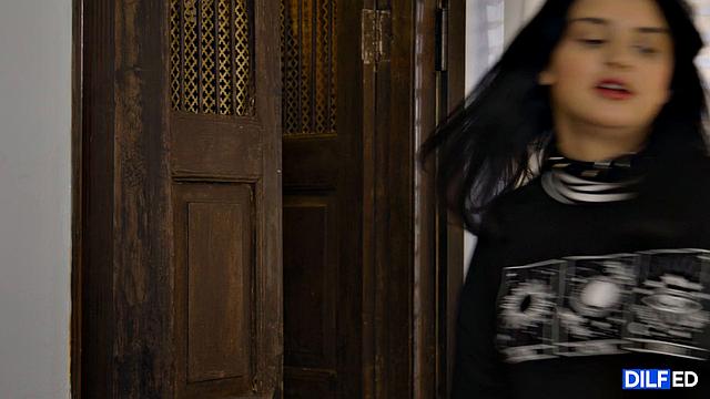 Goth Stepdaughter Gets Anal From Dad