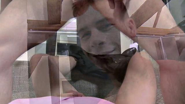 Watch this tattooed dude get his ass bare and slammed by his BF in amateur POV