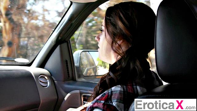 EroticaX - Hitchhiking Beauty Makes Love with Stranger