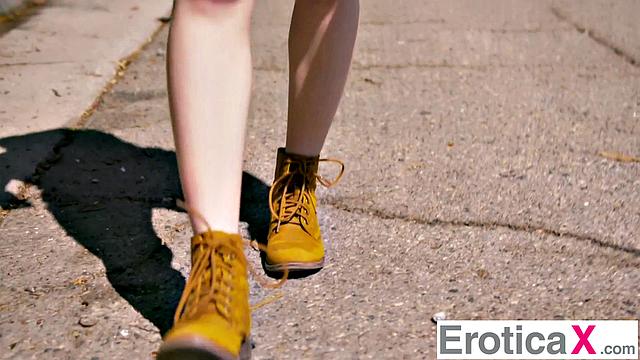 EroticaX - Hitchhiking Beauty Makes Love with Stranger