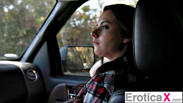 EroticaX - Hitchhiking Beauty Makes Love with Stranger