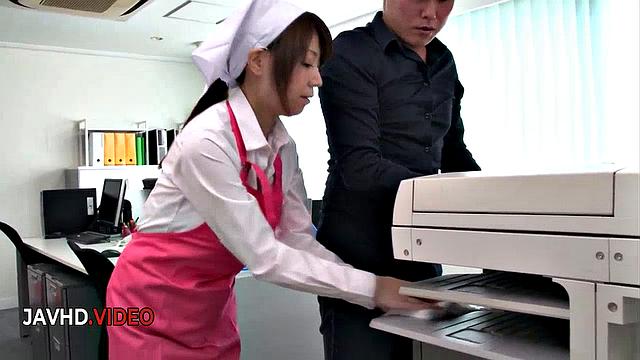 Steamy Japanese Chihiro Akino Delights With Expert Blow Job Skills