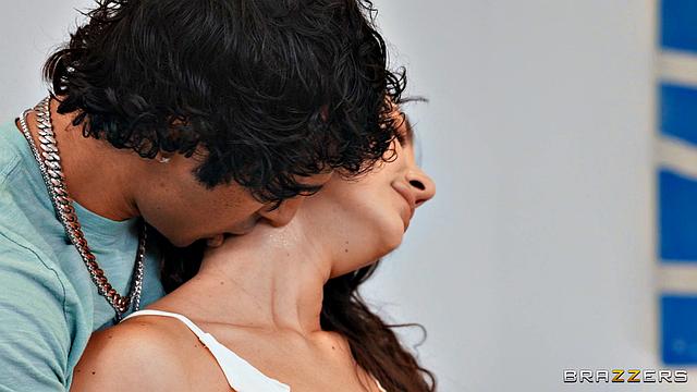 Threesome with Flaky Girlfriend and Fit MILF