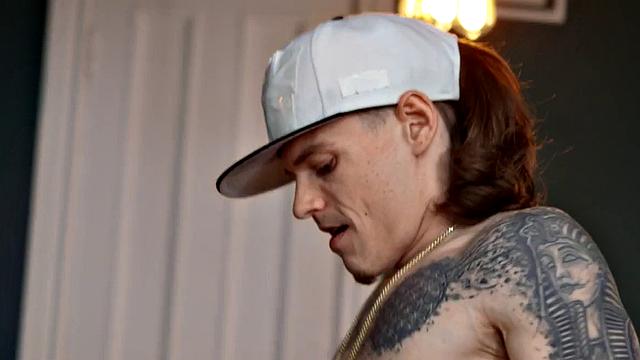 Dominant jocks fucks 21yo after game while friends watch