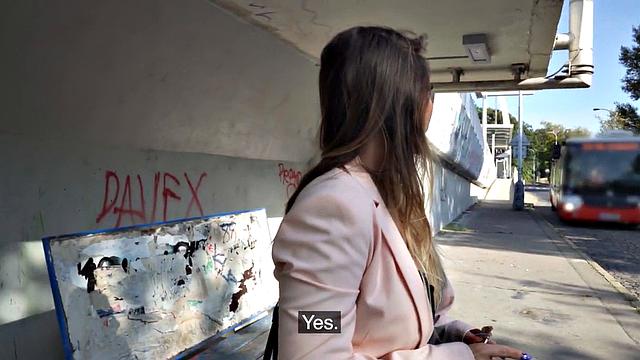 Office picked up bae pussysmashed outdoor in POV