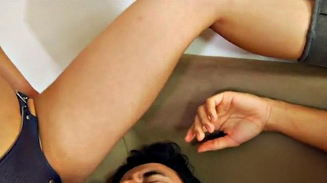 European strapon femdoms fuck sub in whipping lesson