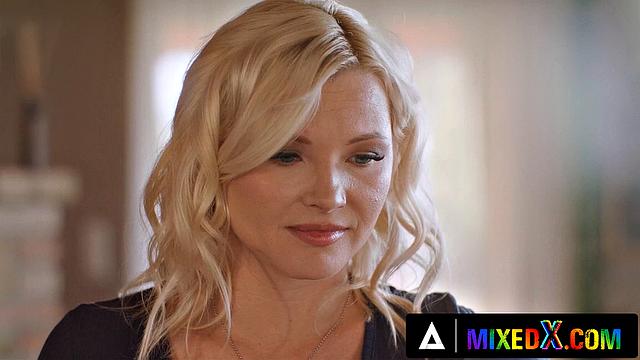 MIXEDX - Stepsister Betrayal - Zazie & Nata's Hate-Fueled Pussy Feast and Scissoring