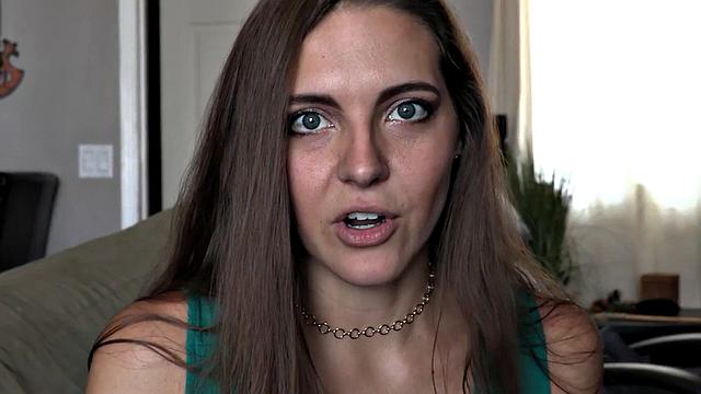 Dirty nympho sluts share BWC in threesome POV fucking