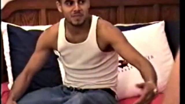 Straight Latino Cums Twice