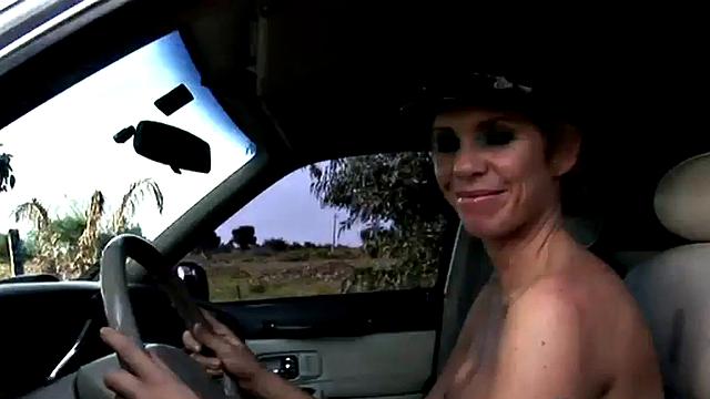 Sexy MILF Leila teasing the camera