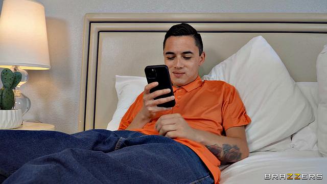 Slippery When MILF Bangs Stepson