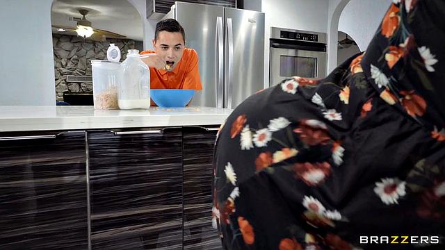 Slippery When MILF Bangs Stepson