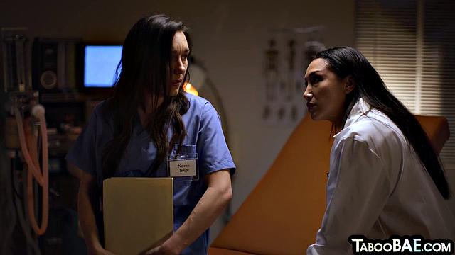 Cute lez babe gets eaten by her GF