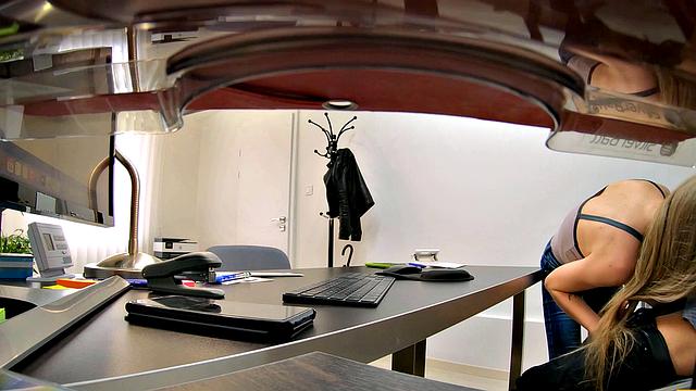 LOAN4K. Cute girl comes to get a loan and sex is the price for it