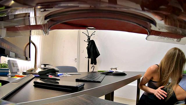 LOAN4K. Cute girl comes to get a loan and sex is the price for it