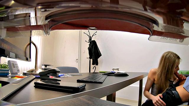 LOAN4K. Cute girl comes to get a loan and sex is the price for it