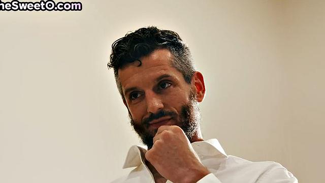 Stunning babe doggystyled on couch after teasing BF