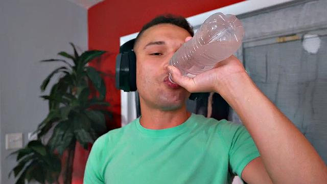 Bigbooty 21yo in costume fucked by DJ at party