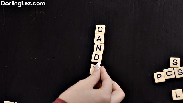 Stunning lesbian babe fingering GF