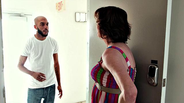 The GILF, the pic and the big, black cock