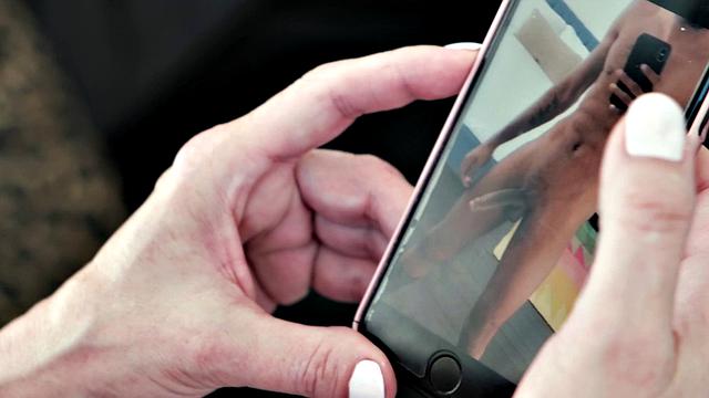 The GILF, the pic and the big, black cock