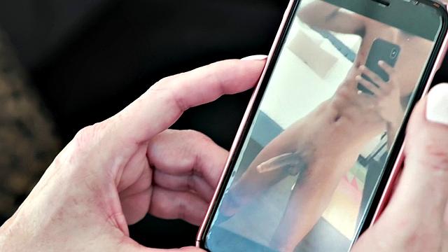 The GILF, the pic and the big, black cock