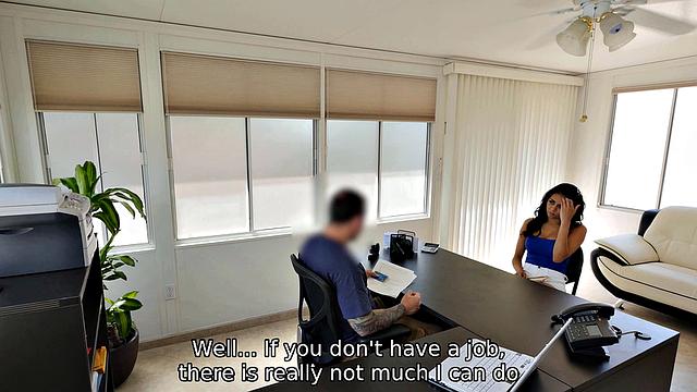 LOAN4K. Provocative MILF leaves behind prejudice to be carnal for cash