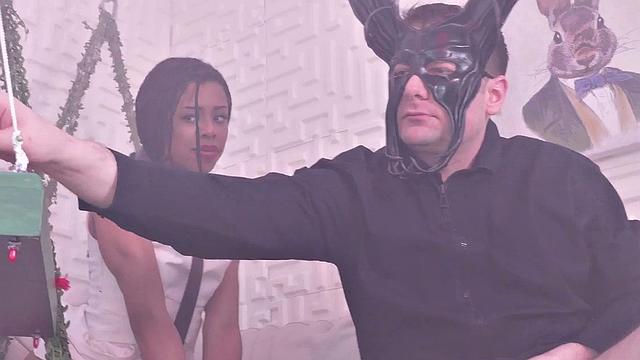 Ebony sub gets her ass pounded