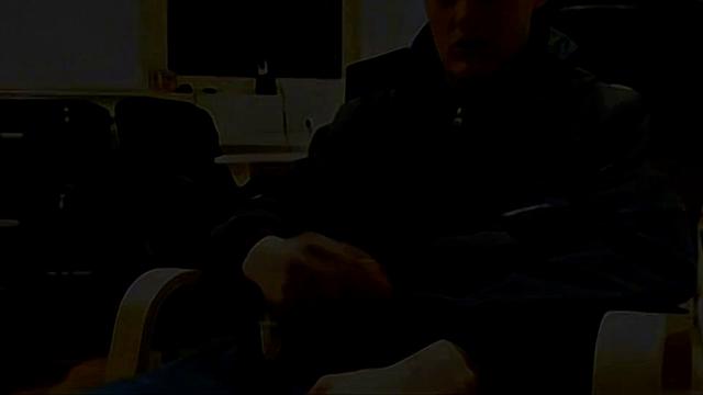 Webcam Jerking In The Office - Tyler Bolt