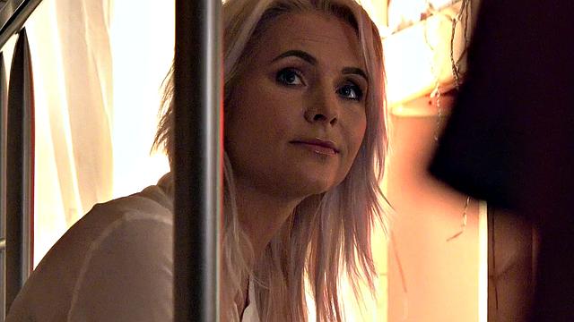 A wild threesome with oily face sitting and doggystyle action in the heat of the night