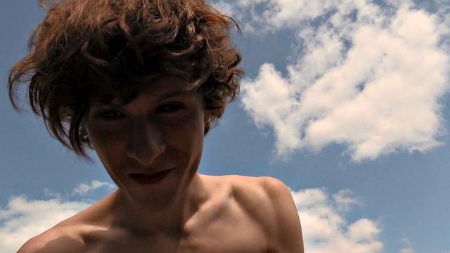 Str8 Euro twink barebacked outdoor in pickup POV
