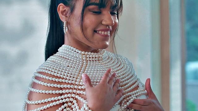 ADULT TIME - Horny T-Girl Eva Maxim Turns Photoshoot Into a Fuck Session With Big Booty Summer Col